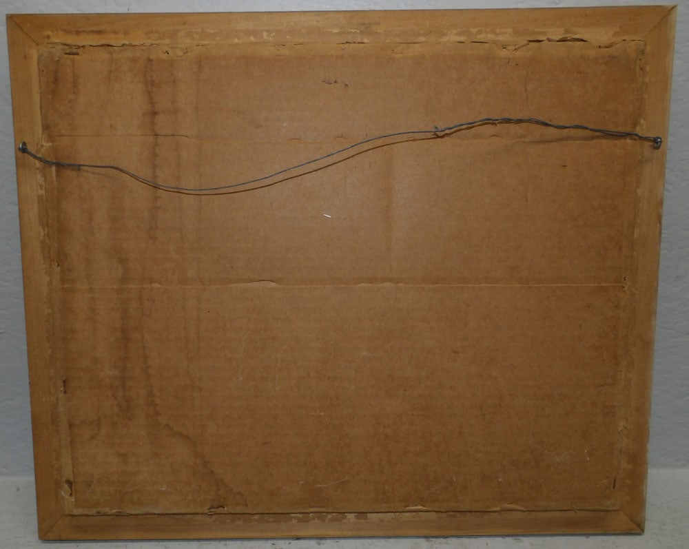 Framed Oil on Canvas - 3