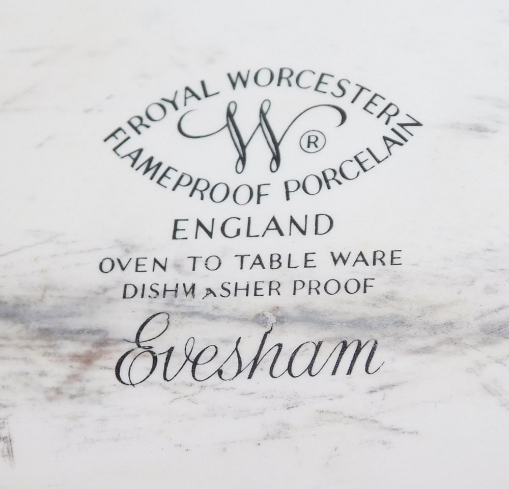 Three Royal Worcester "Evesham" Casseroles - 3