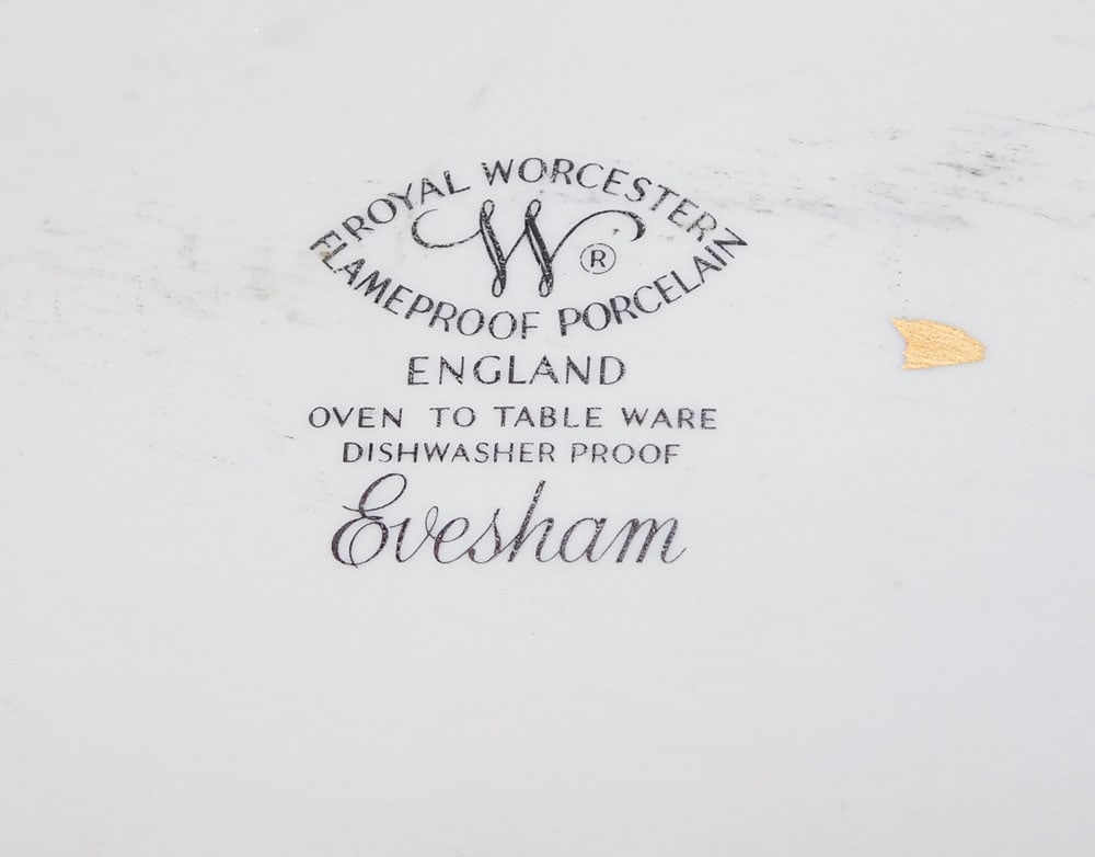 Three Royal Worcester "Evesham" Casseroles - 5