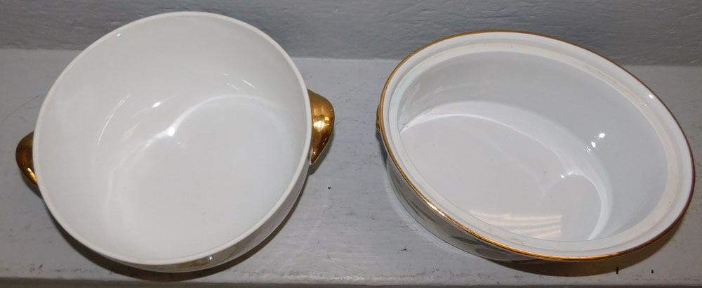 Two Royal Worcester "Evesham" Covered Dishes - 5