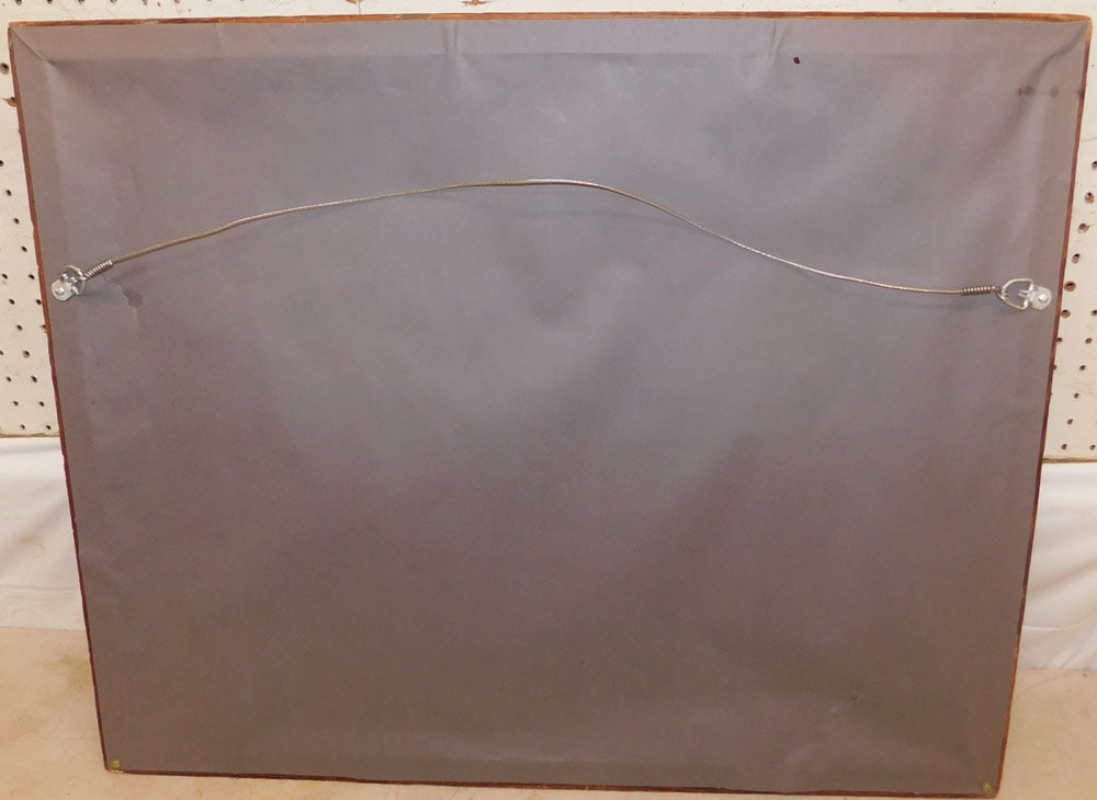 Framed Watercolor Windmill Scene Pencil Signed - 6