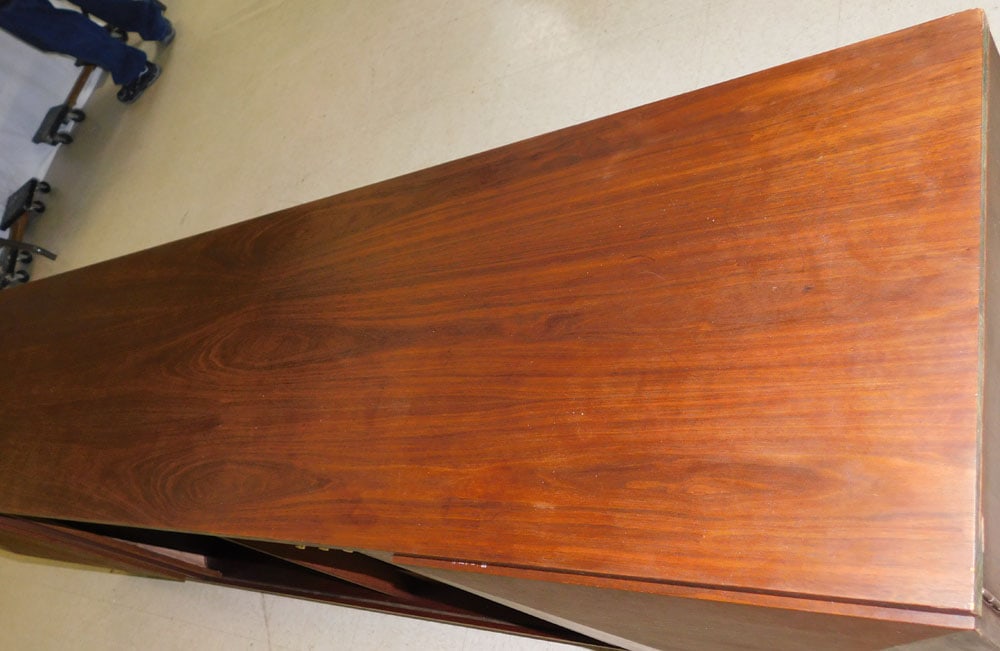 Mid Century Modern Walnut Case Radio - 6