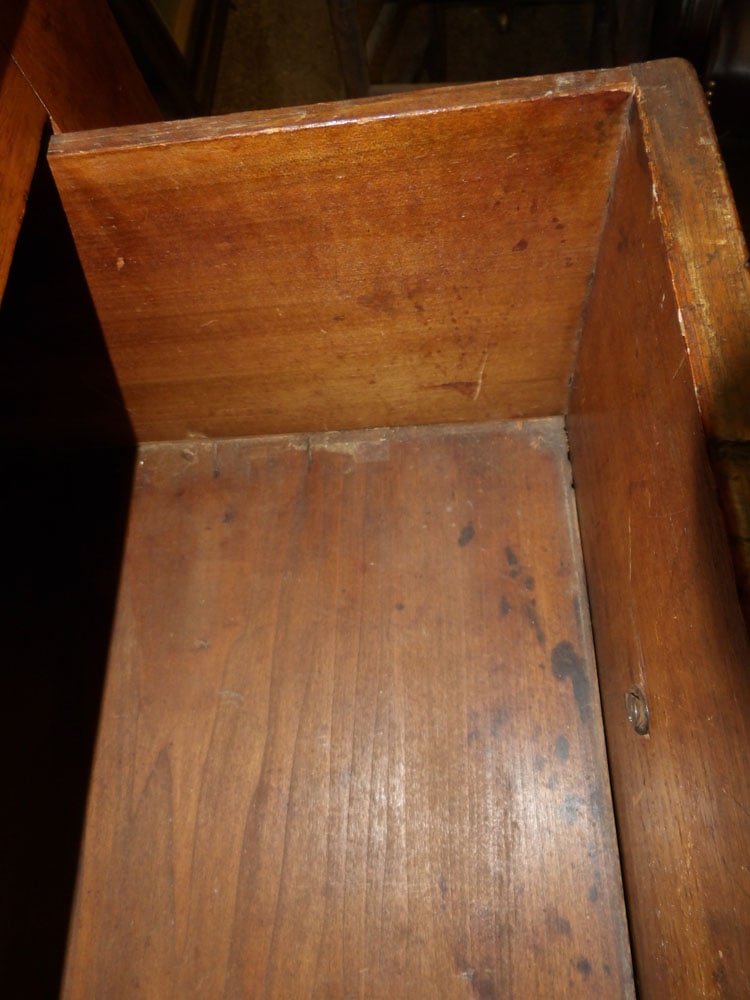 19th Century Walnut Two Piece Step Back Cupboard - 5