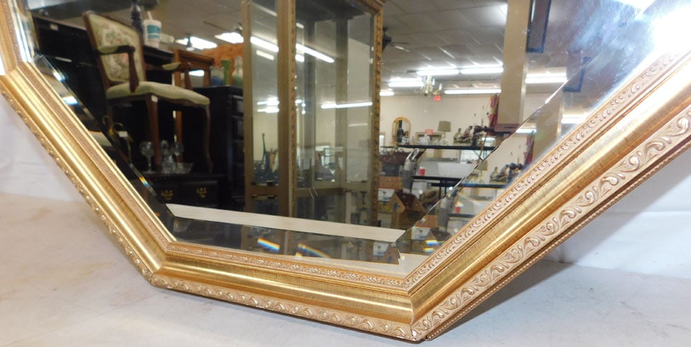 Gilded Frame Bevel Edge Mirror - 2
