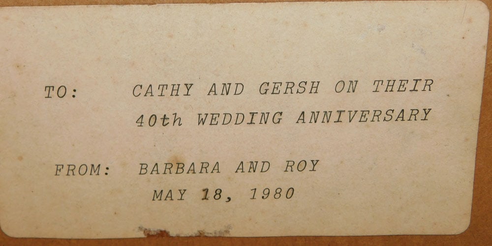 Framed Stump Work Still Life - 5