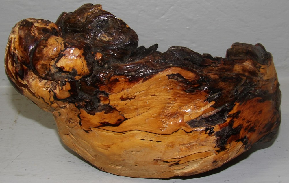 Maple Burled Wood Bowl - 3