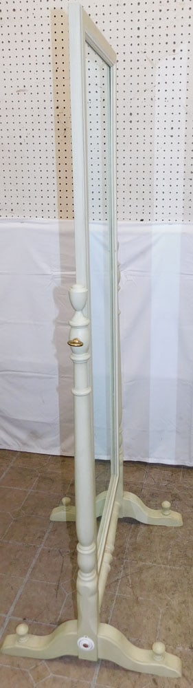 Painted Cheval Mirror - 4