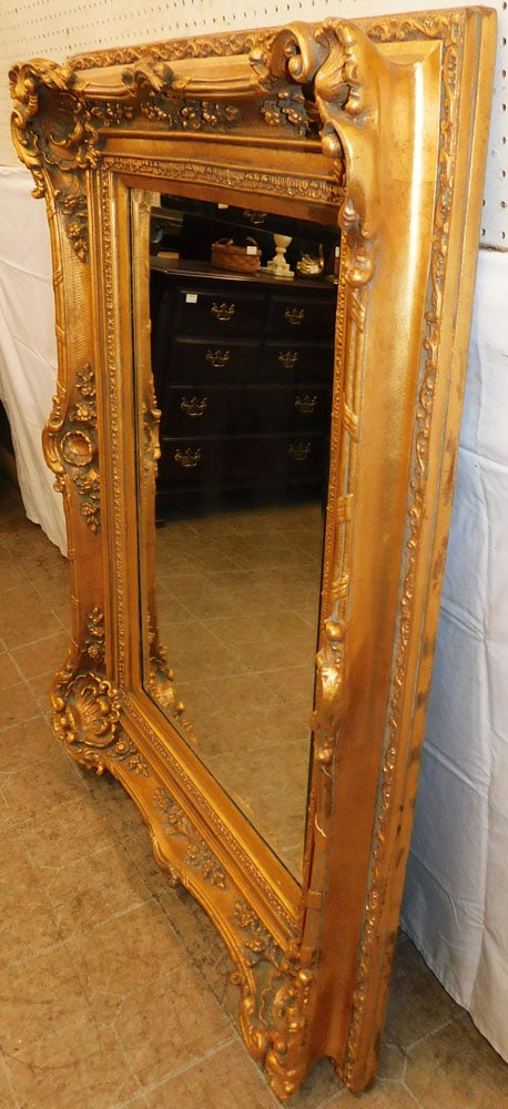 Ornate Gilded Frame Bevel Edge Mirror - 3