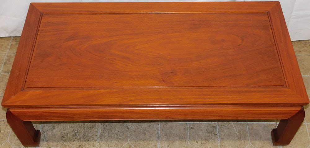 Oriental Teak Wood Coffee Table - 2