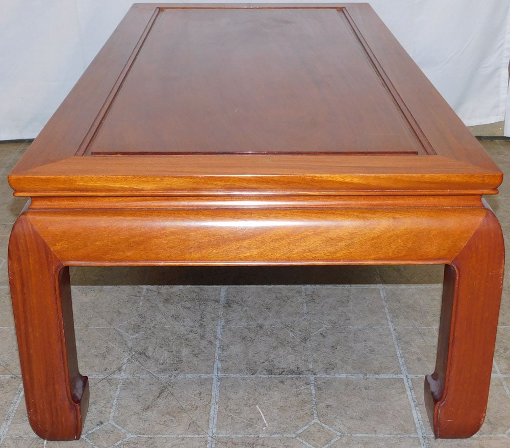 Oriental Teak Wood Coffee Table - 3