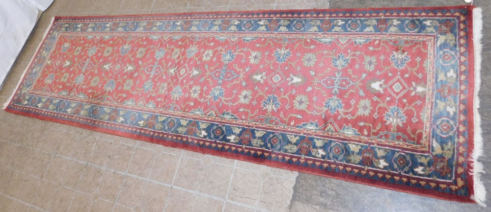 2' 9" x 9' 5" Hand Made Oriental Runner (1 of 4)