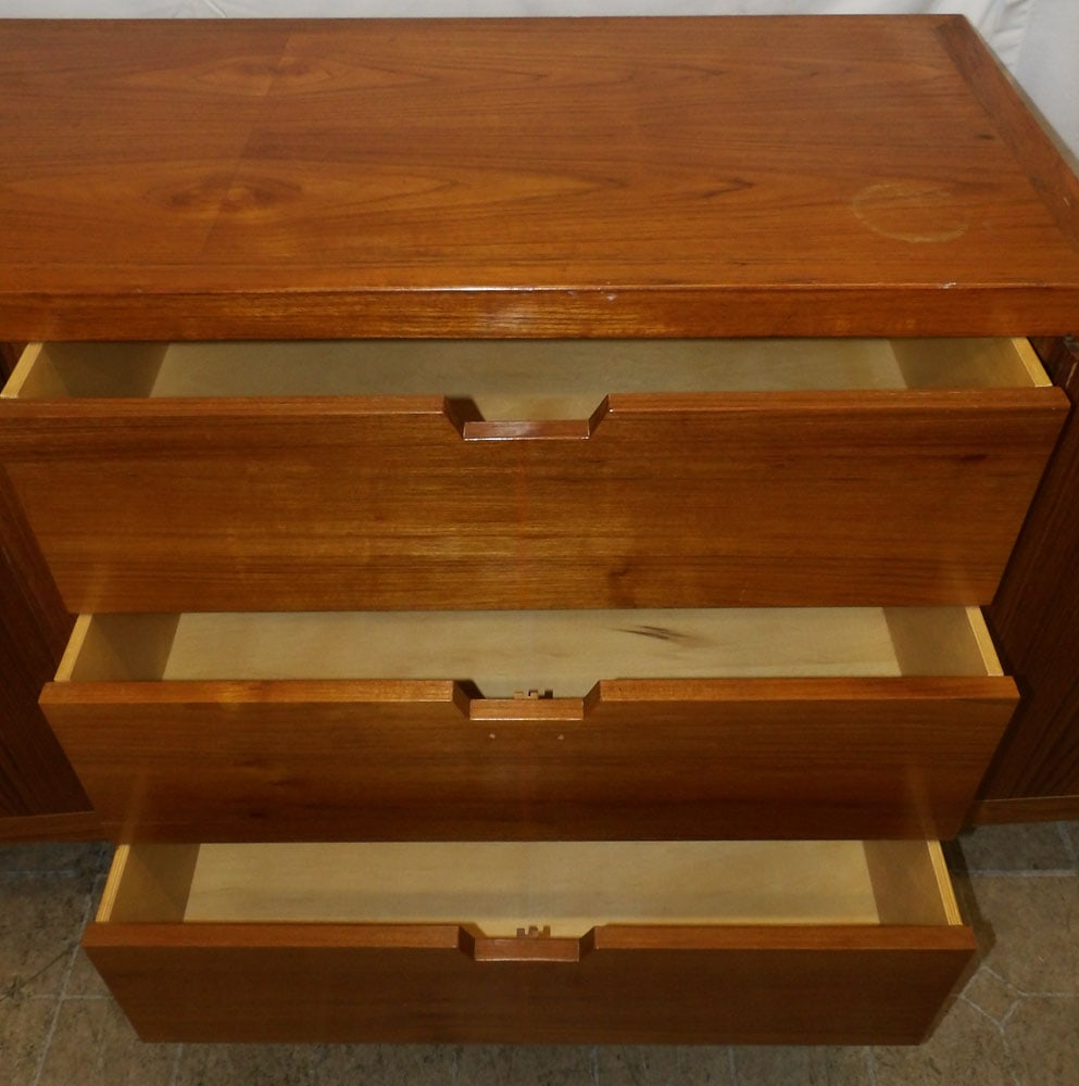 Oriental Teak Wood Server - 6