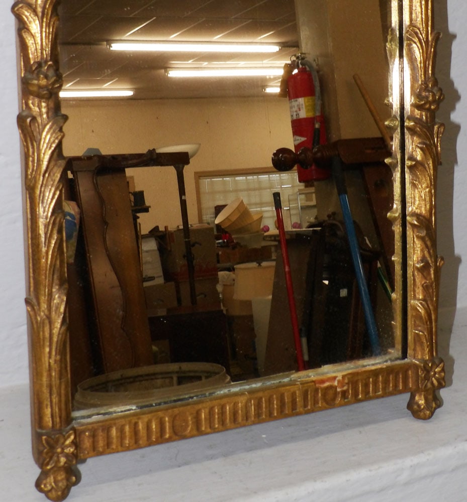 Ornate Gilded Frame Mirror - 3