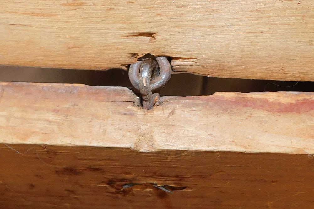 Antique Pine Blanket Chest - 6