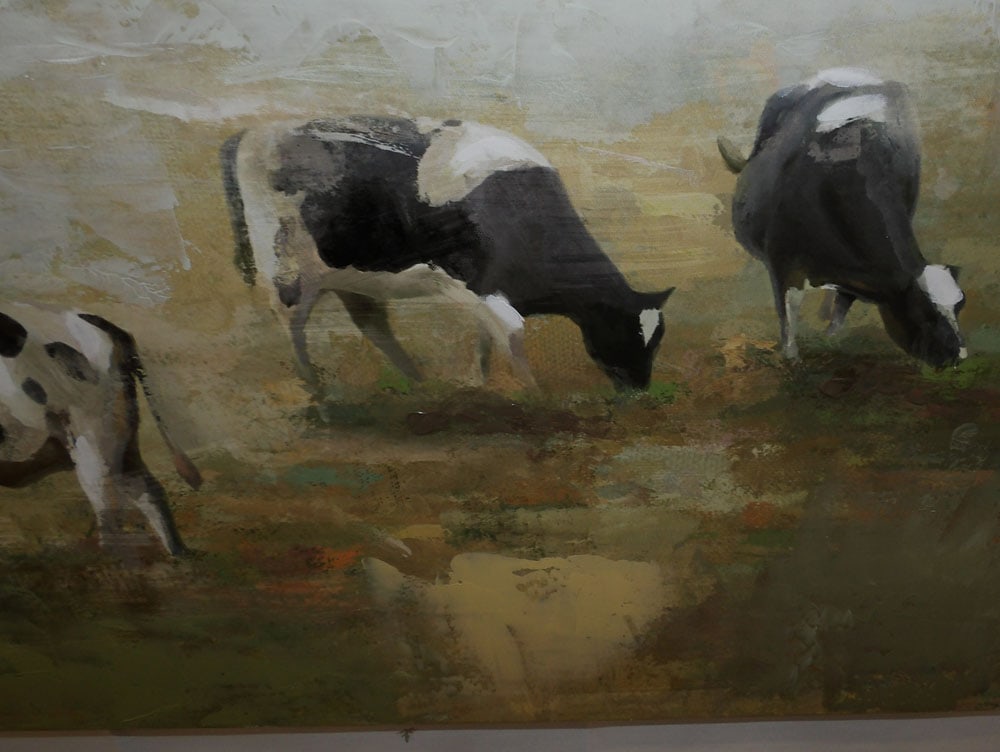 Framed on Canvas Farm Scene - 4