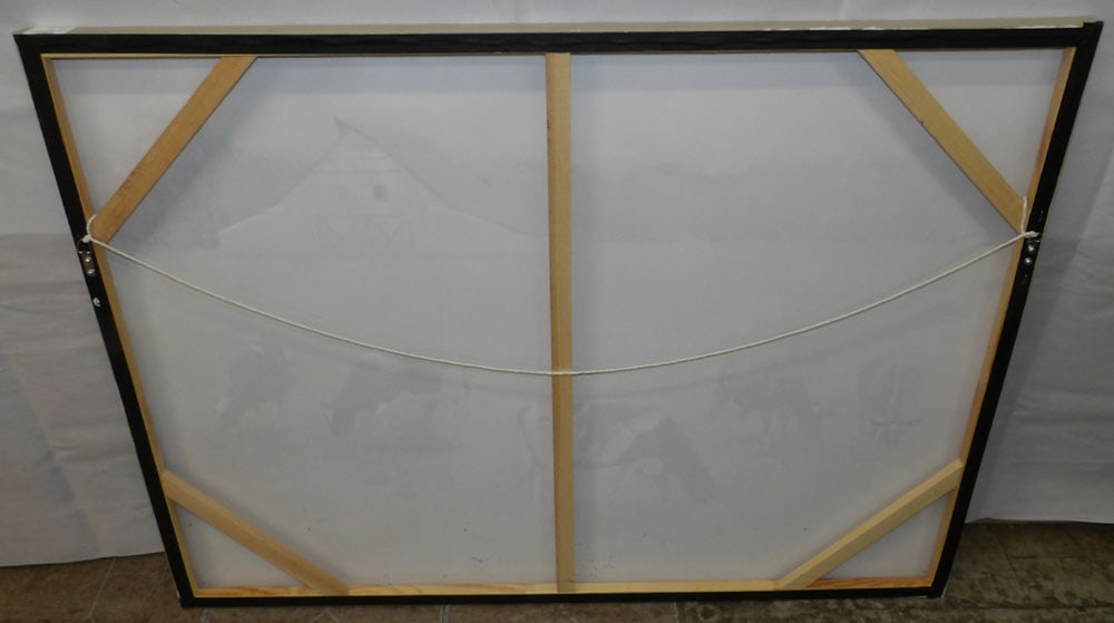 Framed on Canvas Farm Scene - 5