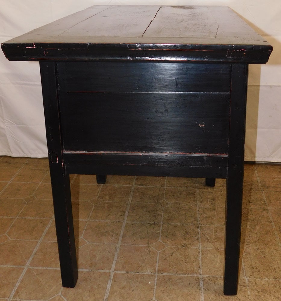 Black Lacquered Oriental Server - 4