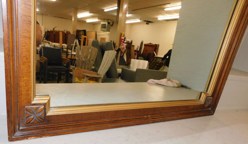 Cherry Framed Mirror - 4