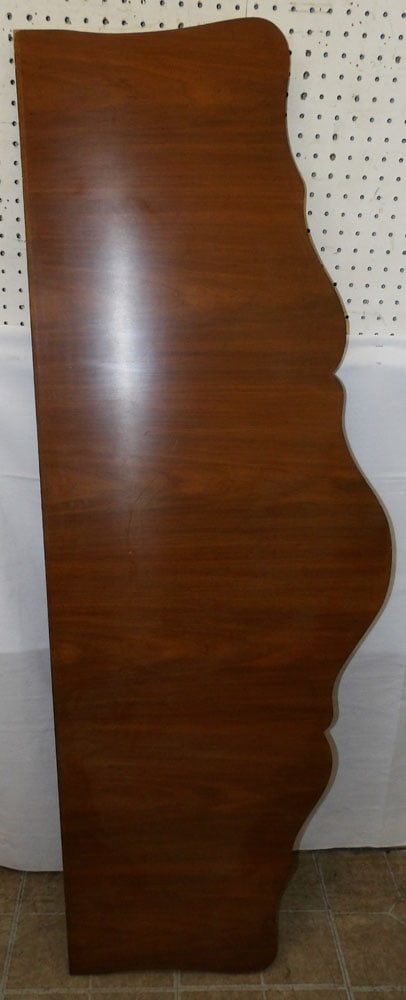 Cherry Queen Size Bed with Rails - 4