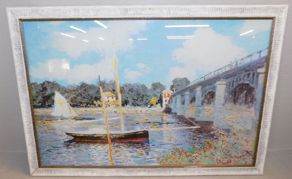 Framed Print: Framed Print . 27 1/2" x 39 1/2" ALL DESCRIPTIONS AND ANY CONDITION STATEMENT GIVEN BY LANGSTON AUCTION GALLERY ARE STRICTLY OPINIONS AND LANGSTON'S SHALL HAVE NO RESPONSIBILITY FOR ERRORS OR