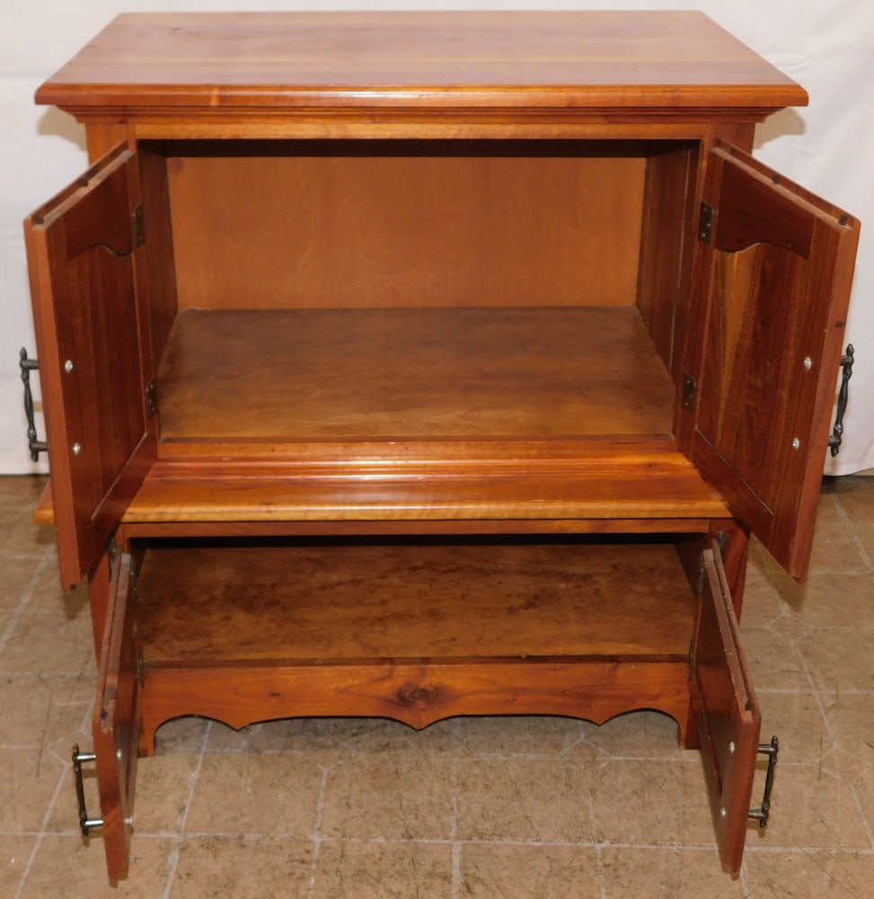 Benchmade Walnut Four Panel Door Cabinet - 3