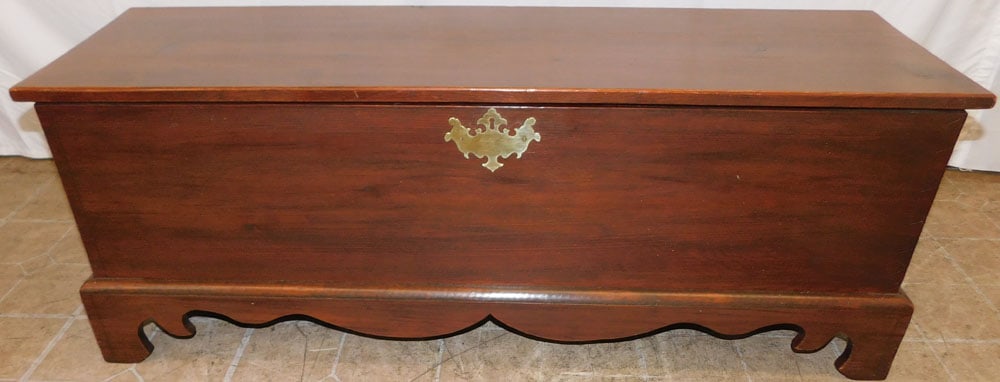 Antique Pine Dovetailed Blanket Chest (1 of 5)