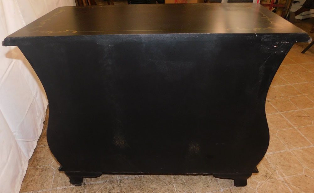 Paint Decorated Three Drawer Chest - 6