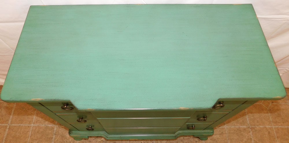 Painted Three Drawer Chest - 2
