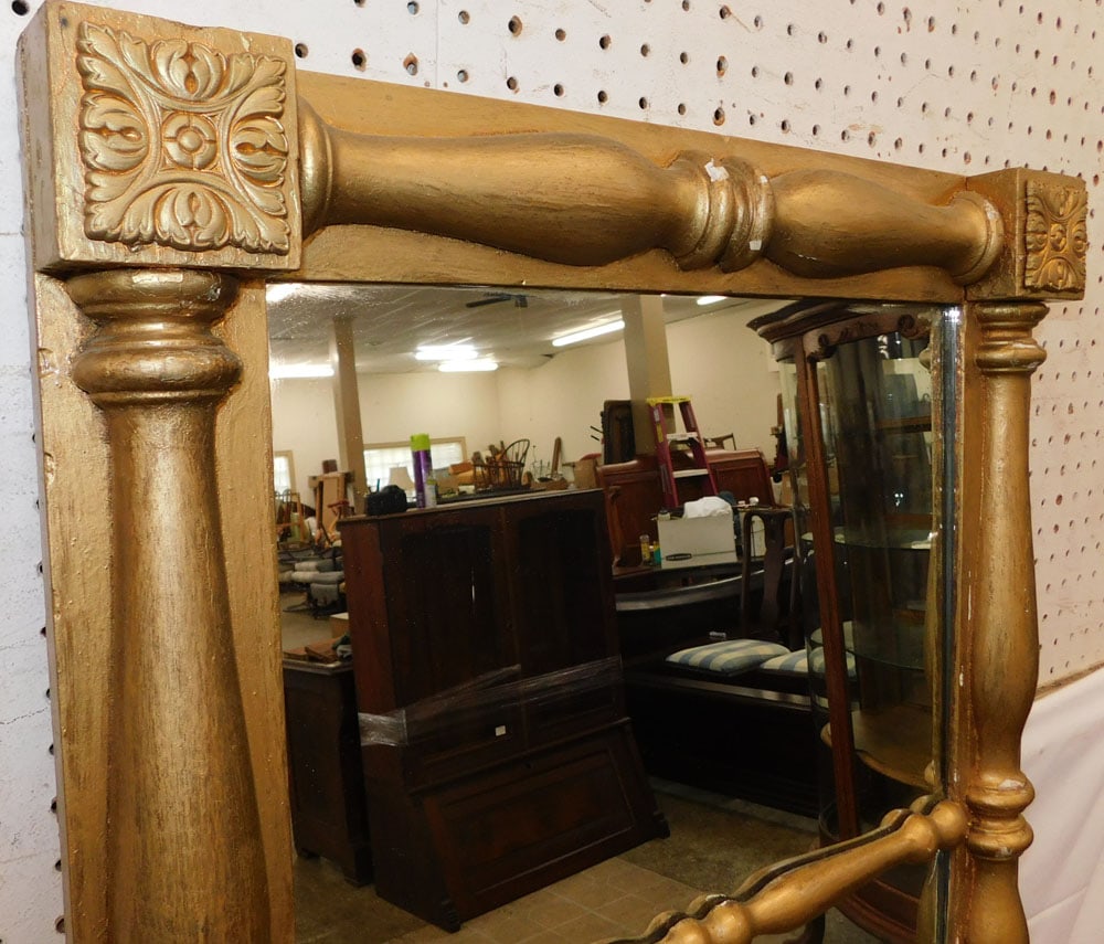 Gilded Wood Frame Mirror - 2