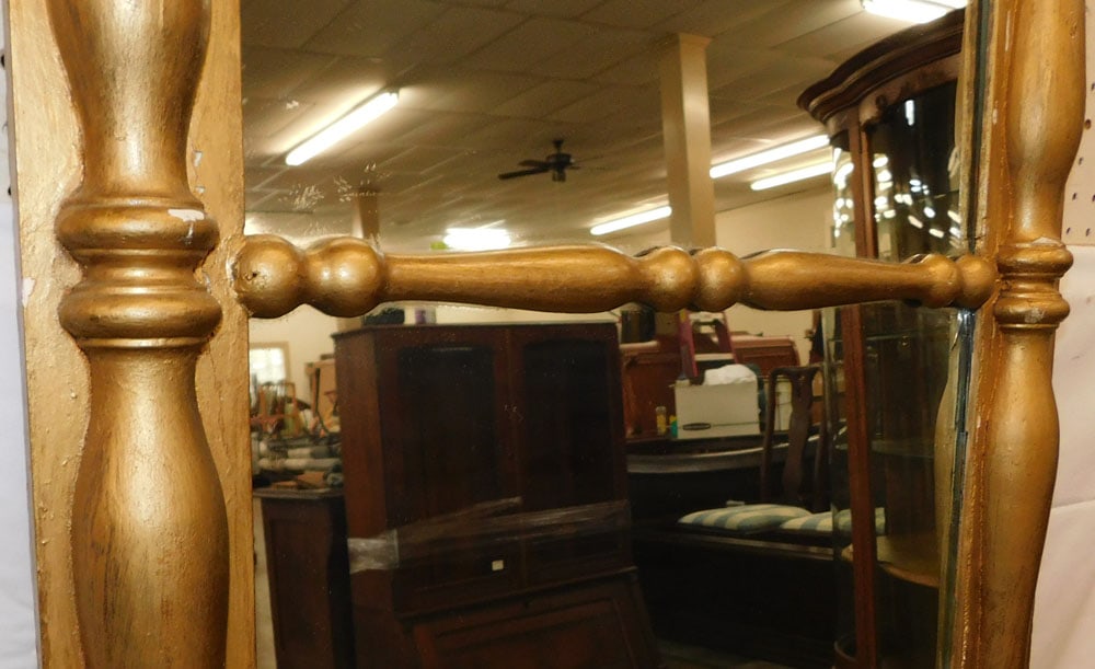 Gilded Wood Frame Mirror - 3