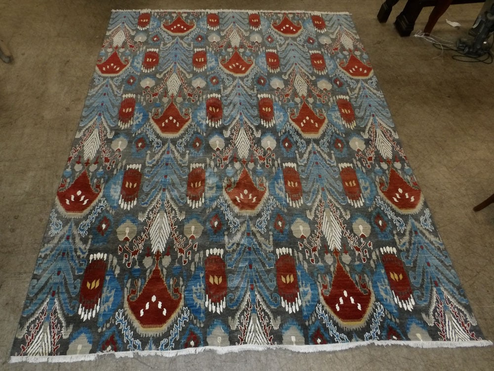 9' x 12' 3" Hand Made Rug (1 of 5)