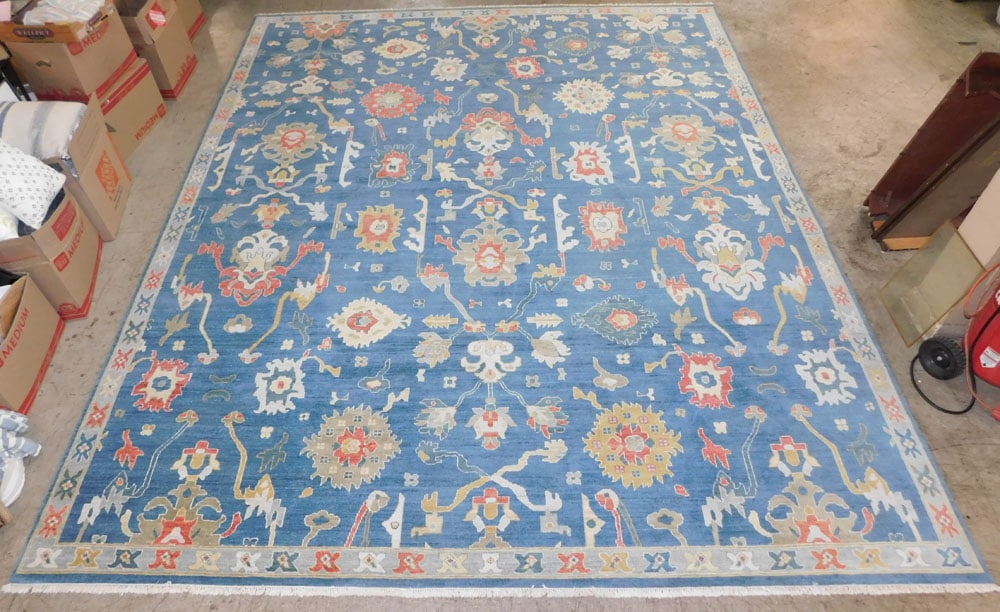 12' 1" x 15' 5" Hand Made Oriental Rug (1 of 7)