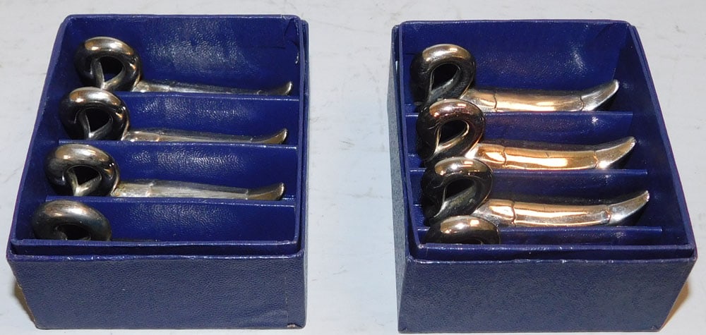 Eight Silverplated Swan Form Knife Rests (1 of 6)