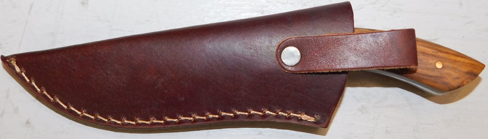 Three Knives, (Two with Leather Sheaths) - 5