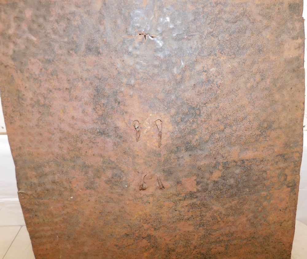 Antique Metal Shield - 2