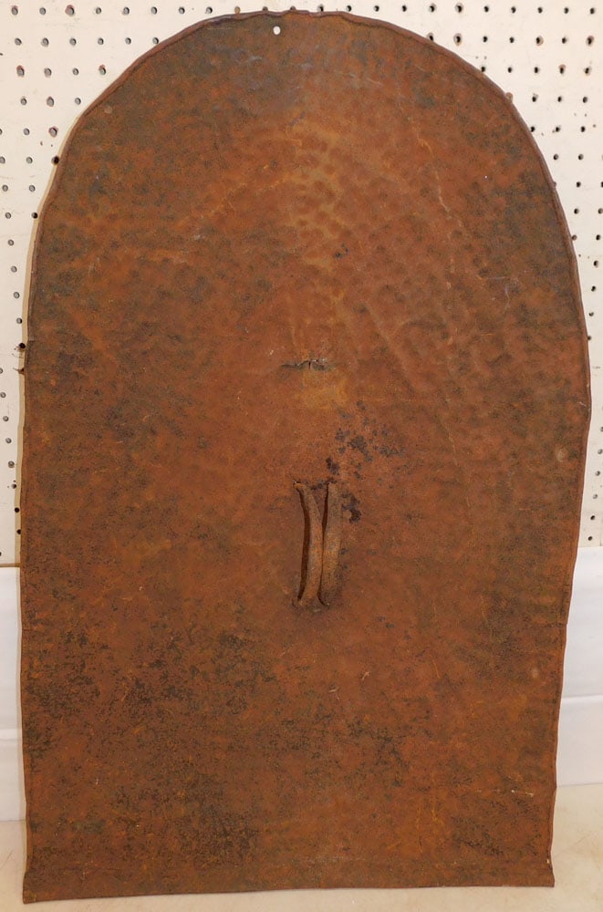 Antique Metal Shield - 3