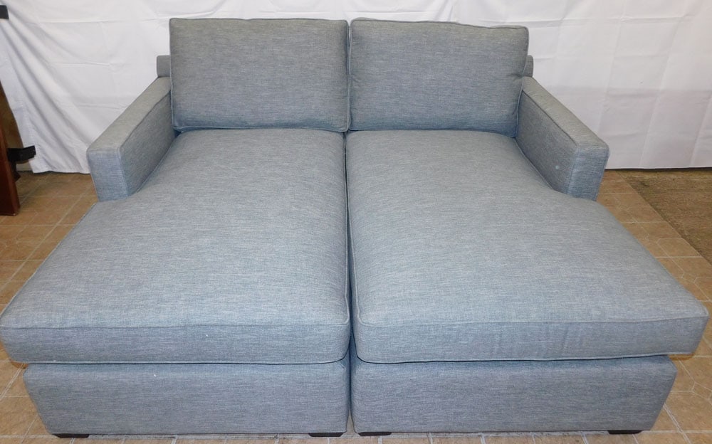 Upholstered Two Section Sofa by Crate & Barrel (1 of 8)