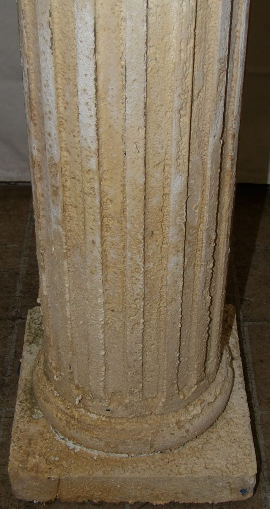 Ceramic Column Form Pedestal - 4