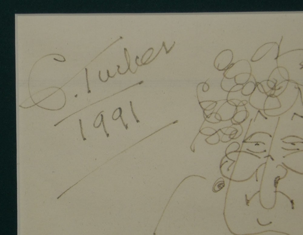 Framed Drawing Signed & Dated - 3