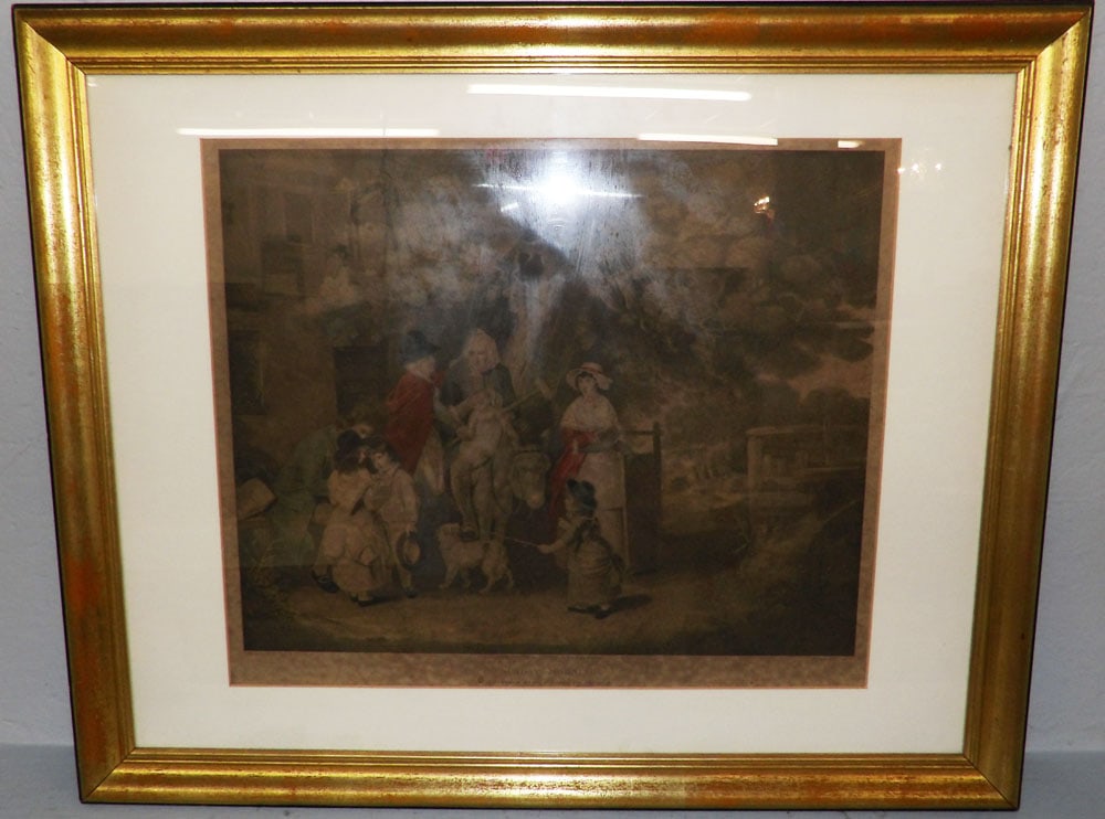 Framed Print: Framed Print . 25 3/4" x 31 1/2" "ALL DESCRIPTIONS AND ANY CONDITION STATEMENT GIVEN BY LANGSTON AUCTION GALLERY ARE STRICTLY?OPINIONS?AND LANGSTON'S SHALL HAVE NO RESPONSIBILITY FOR ERRORS OR OMISSIO