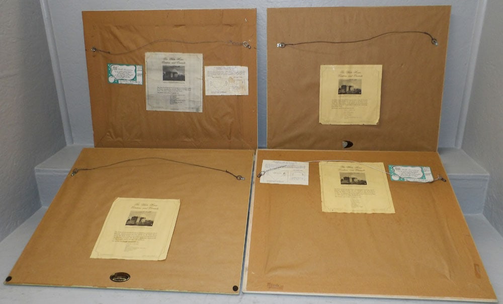 Four Framed Prints - 10