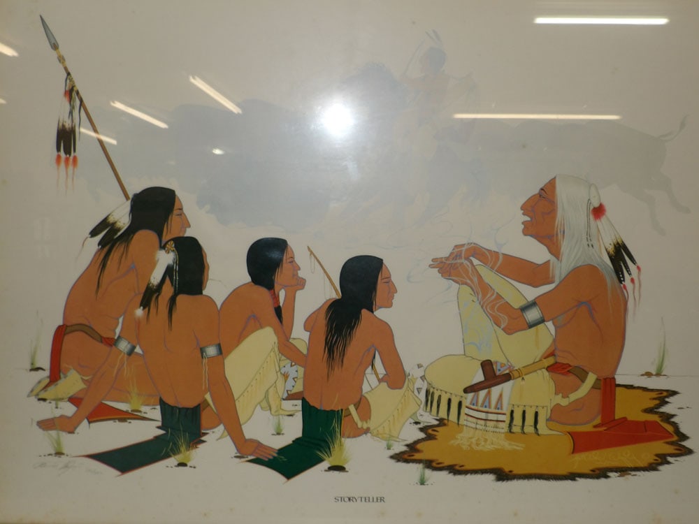 Native American Framed Print - 2