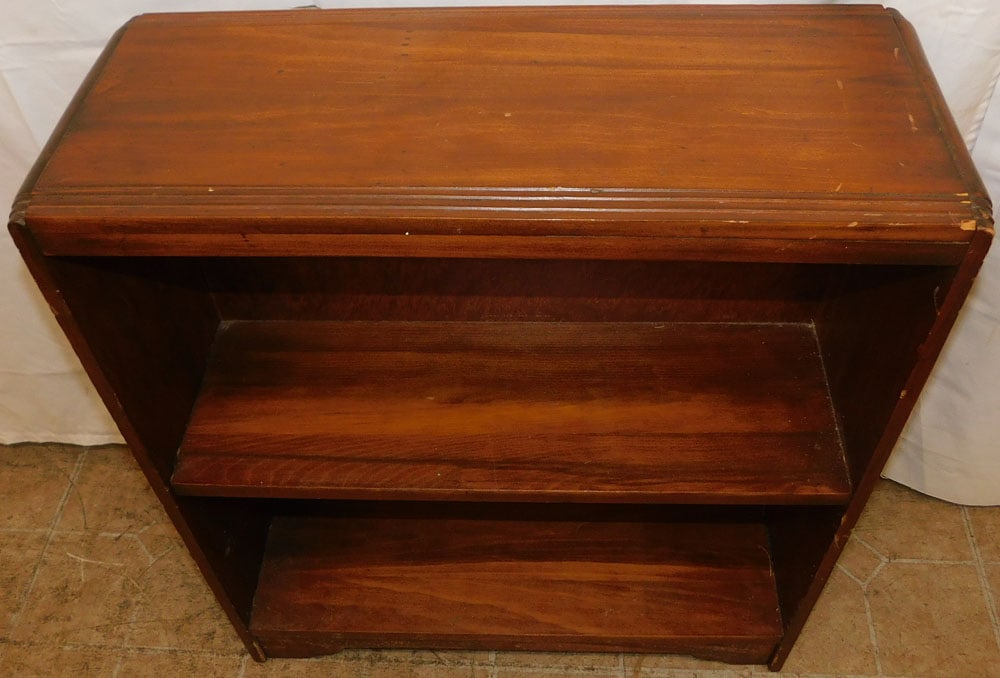 Antique Walnut Bookshelf - 2