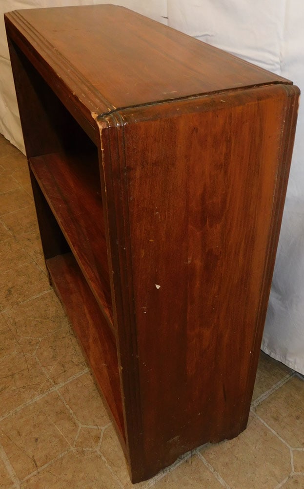 Antique Walnut Bookshelf - 3