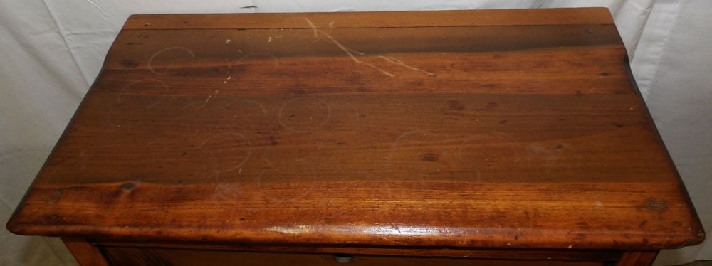 Antique Cherry Three Drawer Stand - 2