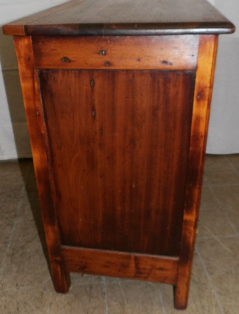 Antique Cherry Three Drawer Stand - 5
