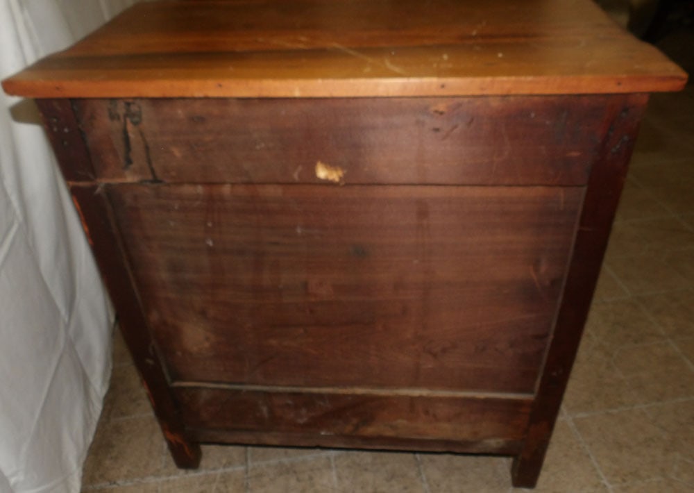 Antique Cherry Three Drawer Stand - 6