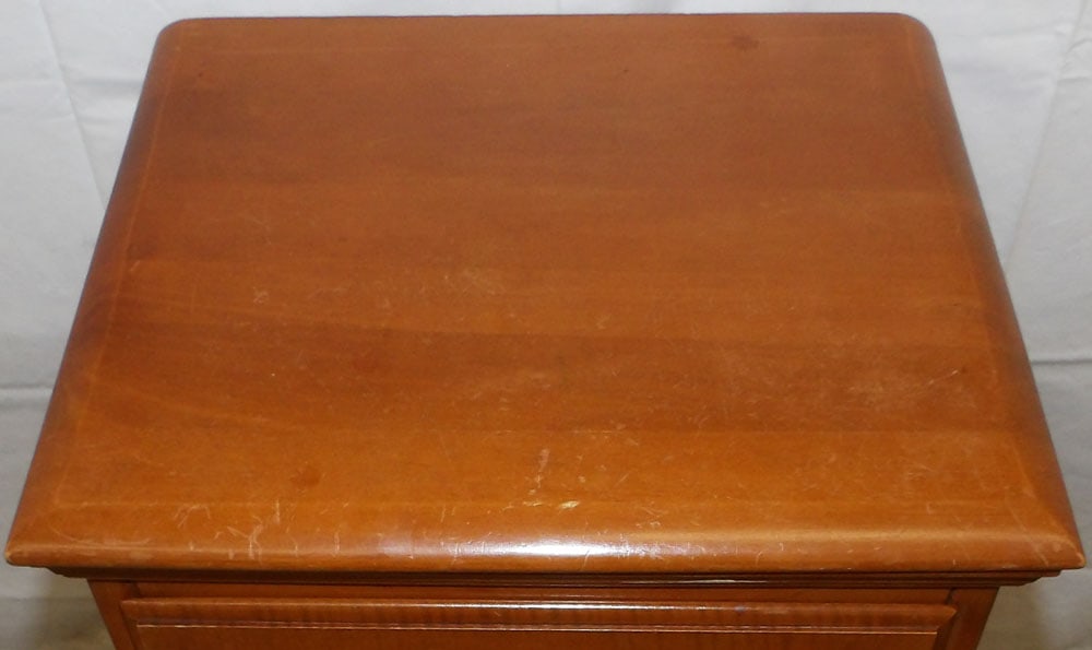 Maple Four Drawer Night Stand - 2