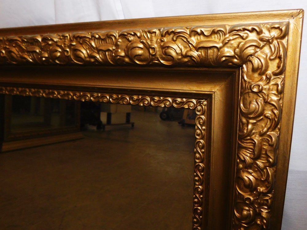 Ornate Gilded Frame Mirror - 2