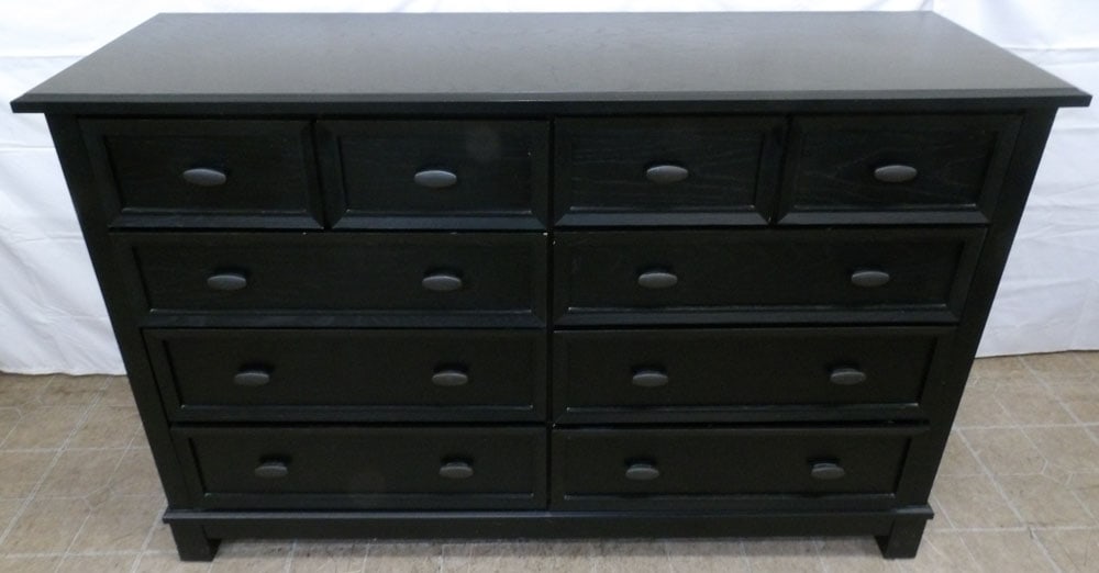 Painted Wood Eight Drawer Chest by Bassett (1 of 6)